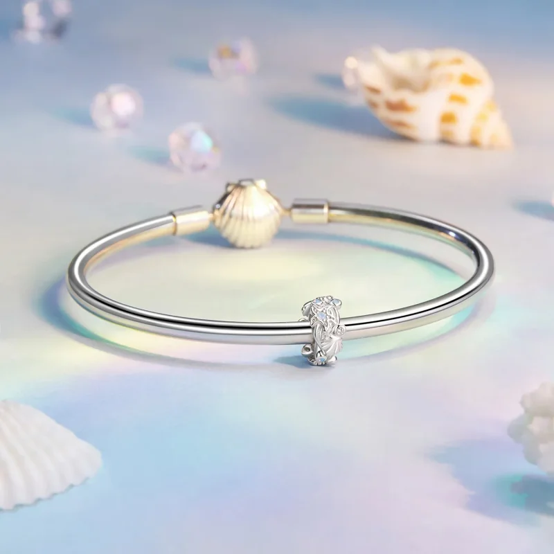 (bilde for) PANDORA Style Blue Ocean Silikon Spacer sjarm - BSC1019 - Vis 5