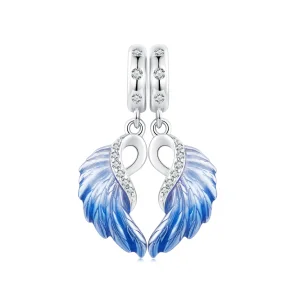 (bilde for) PANDORA Style Blue Wings Double Pendant - SCC2781