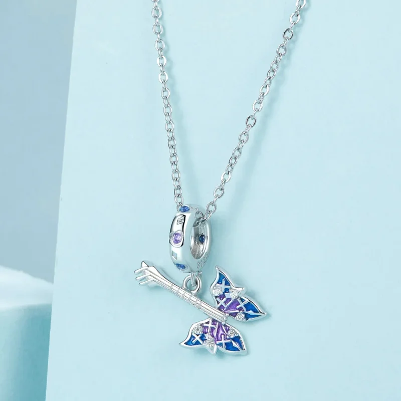 (bilde for) PANDORA Style Butterfly Bass Anheng - SCC2764 - Vis 2