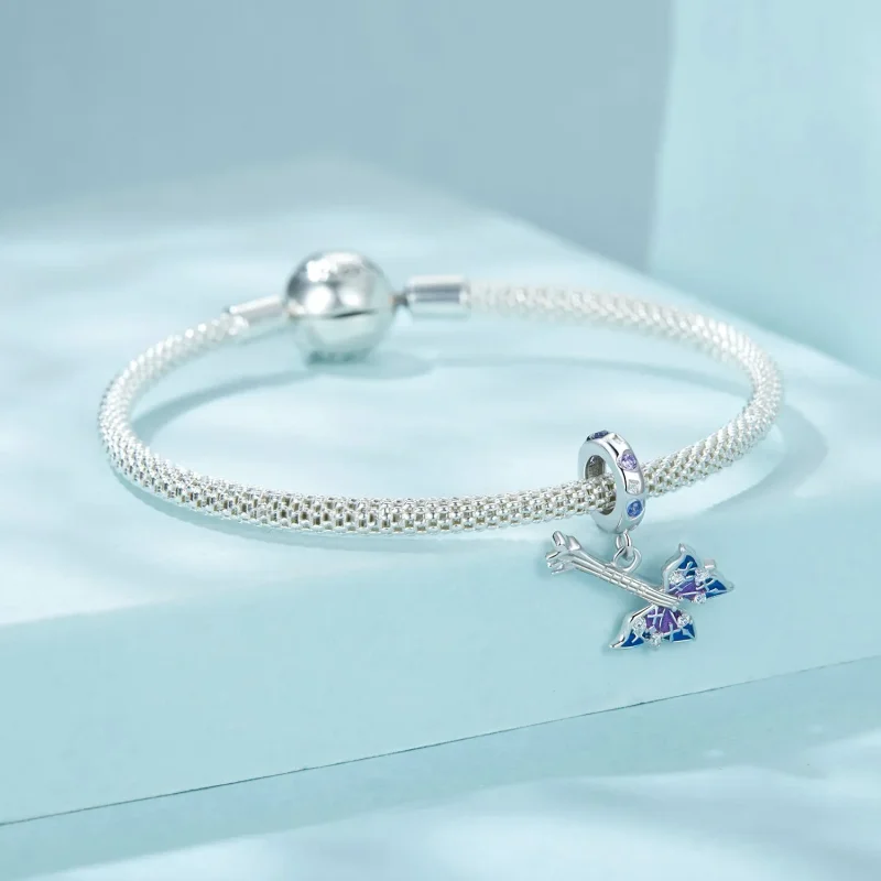 (bilde for) PANDORA Style Butterfly Bass Anheng - SCC2764 - Vis 3