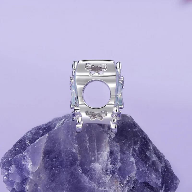 (bilde for) PANDORA Style Butterfly Iris sjarm - BSC1030 - Vis 3