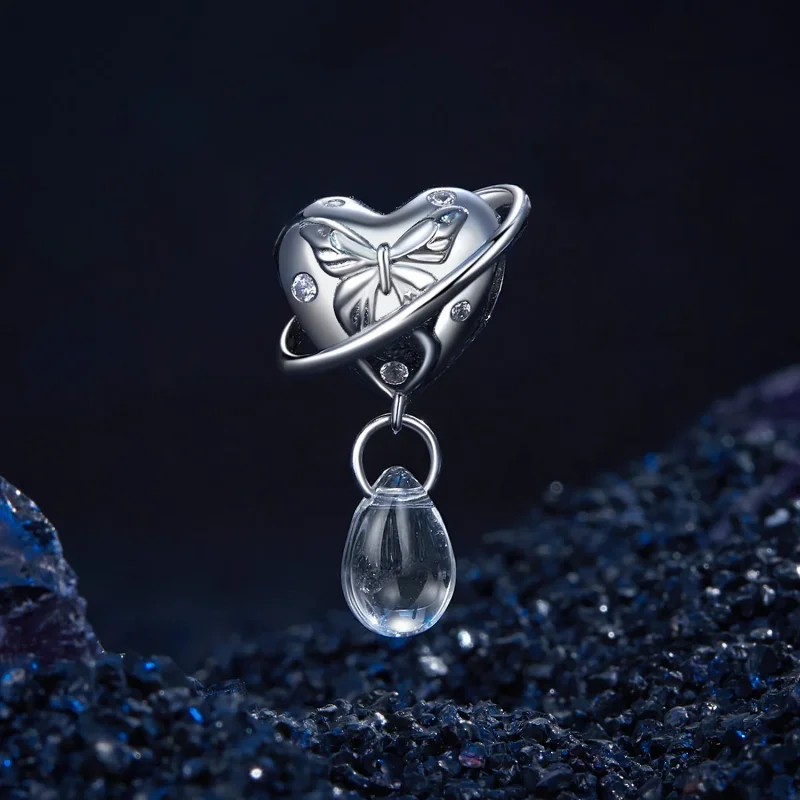 (bilde for) PANDORA Style Butterfly Planet sjarm - SCC2787 - Vis 2