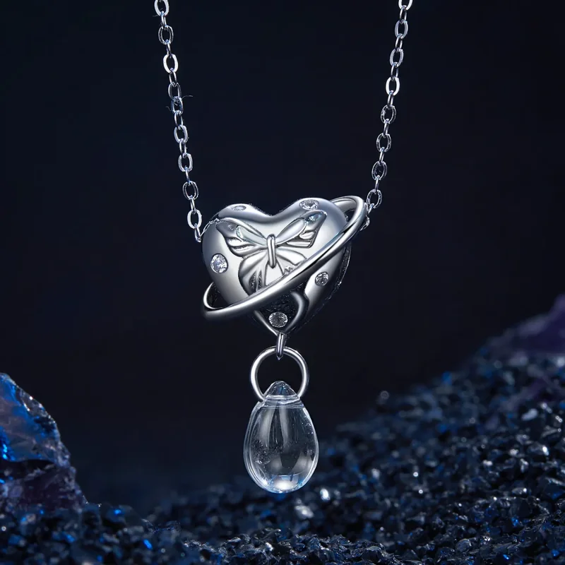 (bilde for) PANDORA Style Butterfly Planet sjarm - SCC2787 - Vis 3