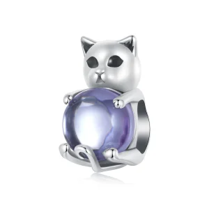 (bilde for) PANDORA Style Cat lucky stone charm - SCC2796