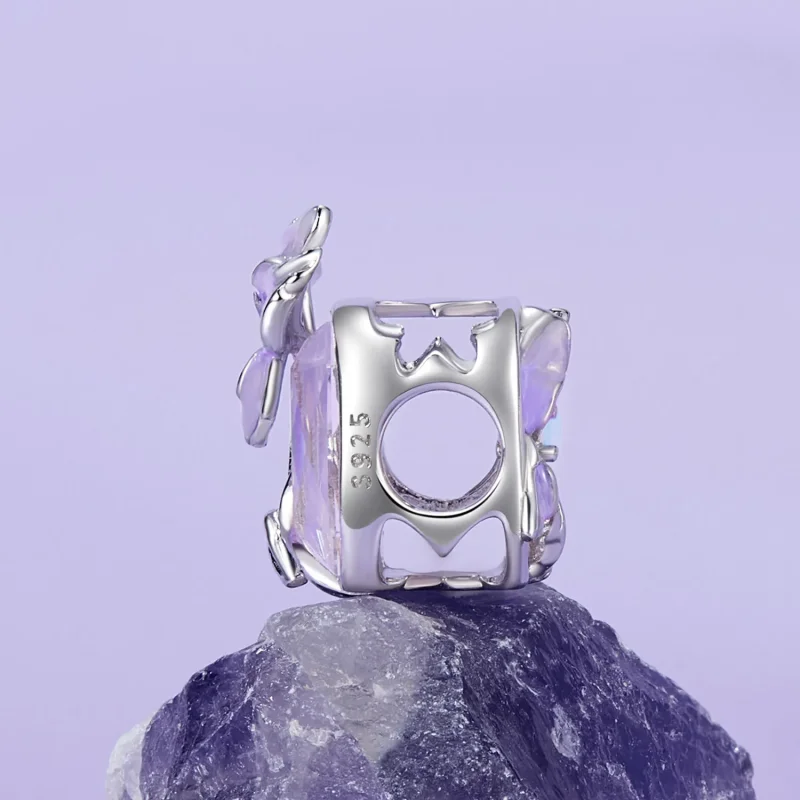 (bilde for) PANDORA Style Crystal Iris sjarm - BSC1032 - Vis 3