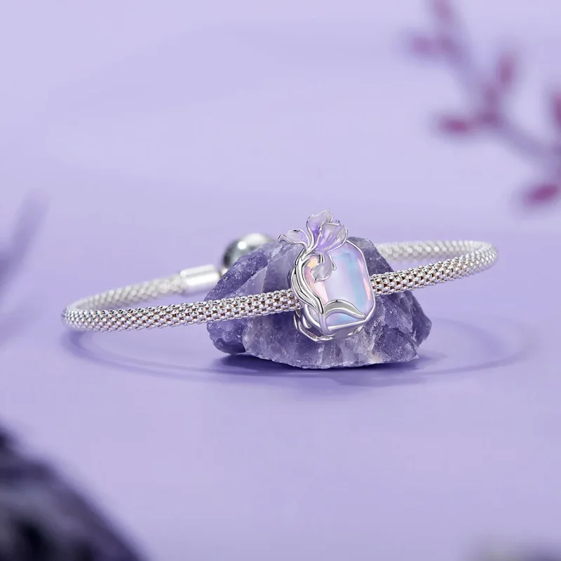 (bilde for) PANDORA Style Crystal Iris sjarm - BSC1032 - Vis 5