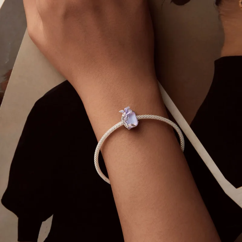 (bilde for) PANDORA Style Crystal Iris sjarm - BSC1032 - Vis 6