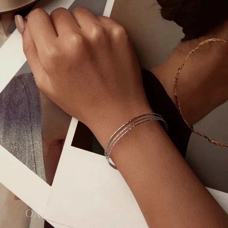 (bilde for) PANDORA Style Enkelt flerlags armbånd - SCB273 - Vis 6