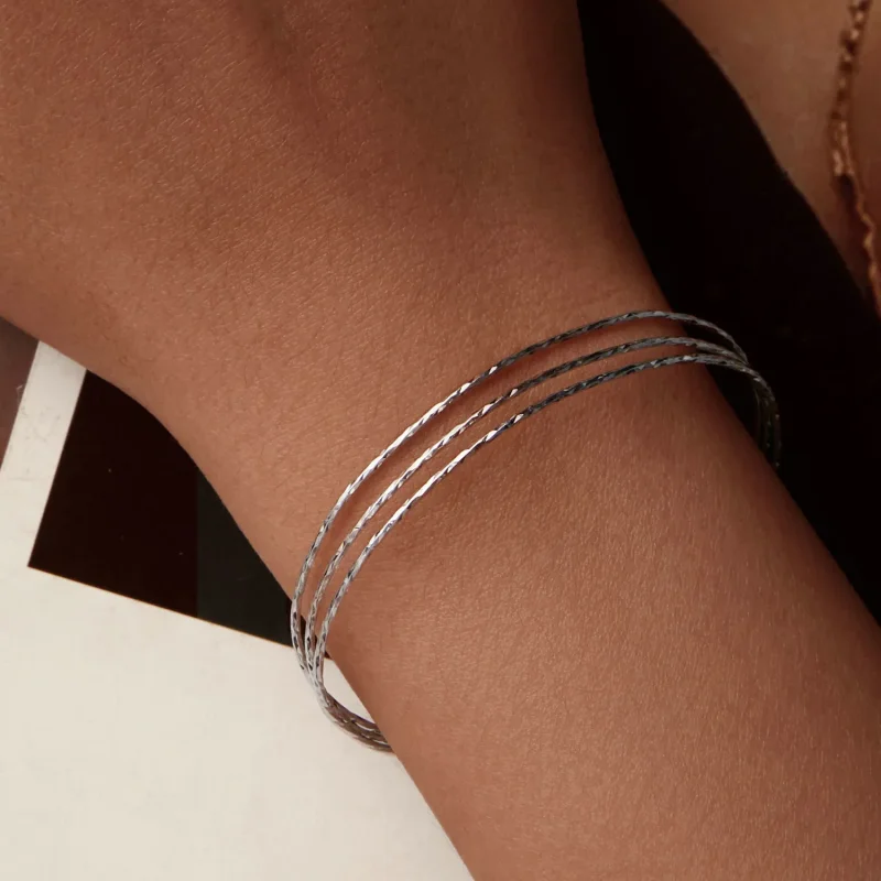 (bilde for) PANDORA Style Enkelt flerlags armbånd - SCB273 - Vis 7