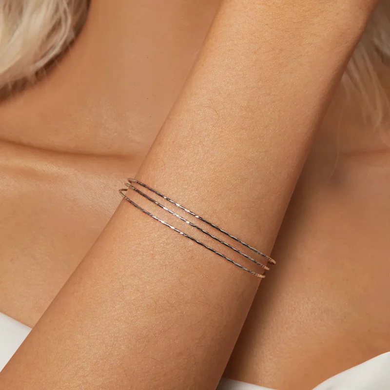 (bilde for) PANDORA Style Enkelt flerlags armbånd - SCB273 - Vis 8