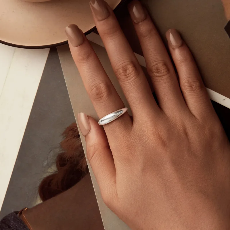 (bilde for) PANDORA Style Glatt enkel ring - BSR558 - Vis 4