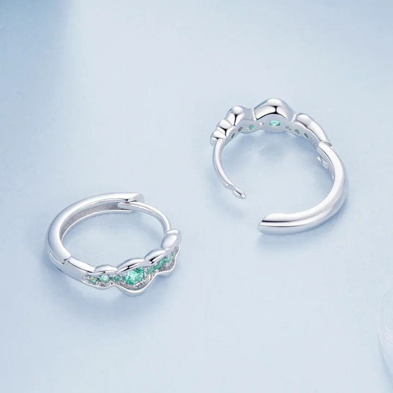 (bilde for) PANDORA Style Green Wave øredobber - BSE1034 - Vis 4