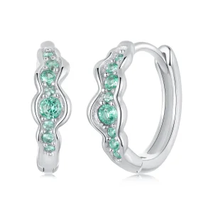 (bilde for) PANDORA Style Green Wave øredobber - BSE1034