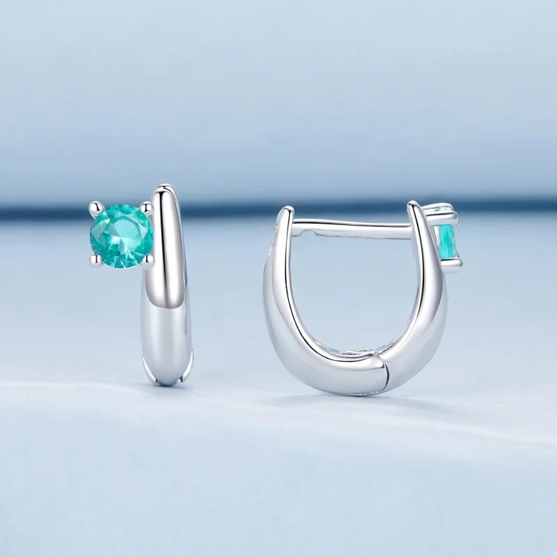 (bilde for) PANDORA Style Grønne øredobber - BSE1030 - Vis 2