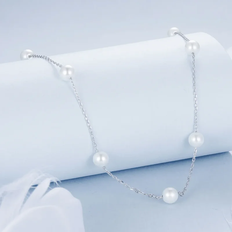 (bilde for) PANDORA Style Gypsophila Halskjede - BSN389 - Vis 2