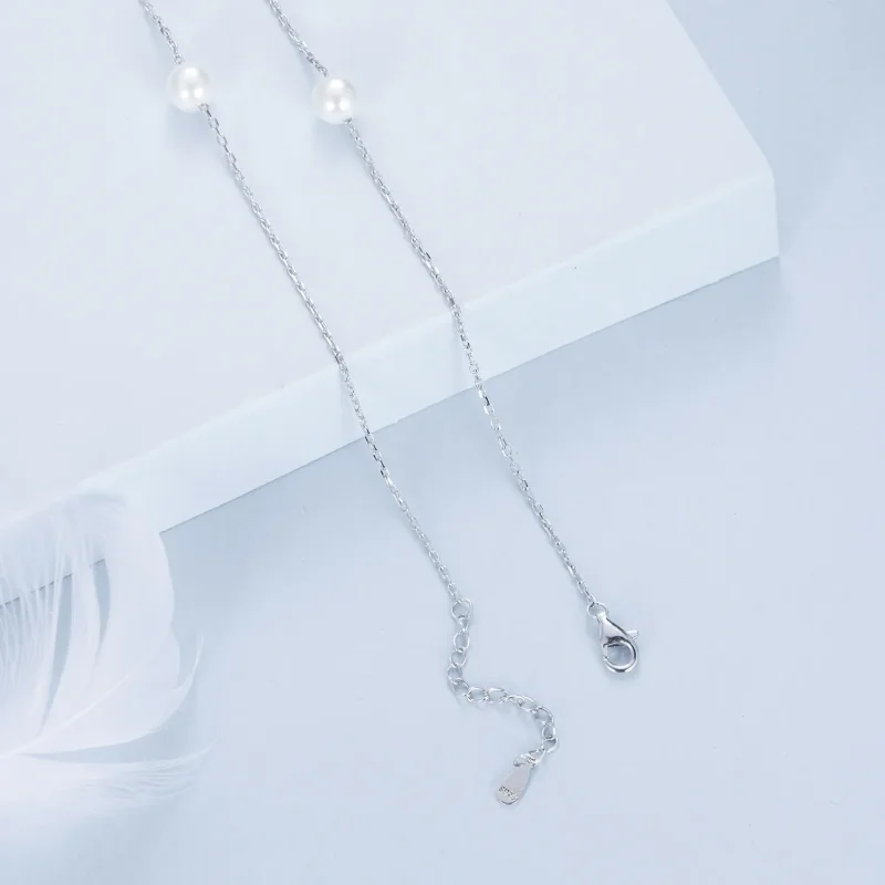 (bilde for) PANDORA Style Gypsophila Halskjede - BSN389 - Vis 5