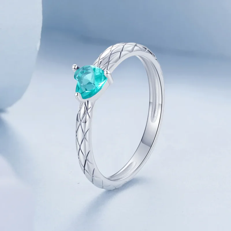 (bilde for) PANDORA Style Heart diamantmønsterring - BSR563 - Vis 2