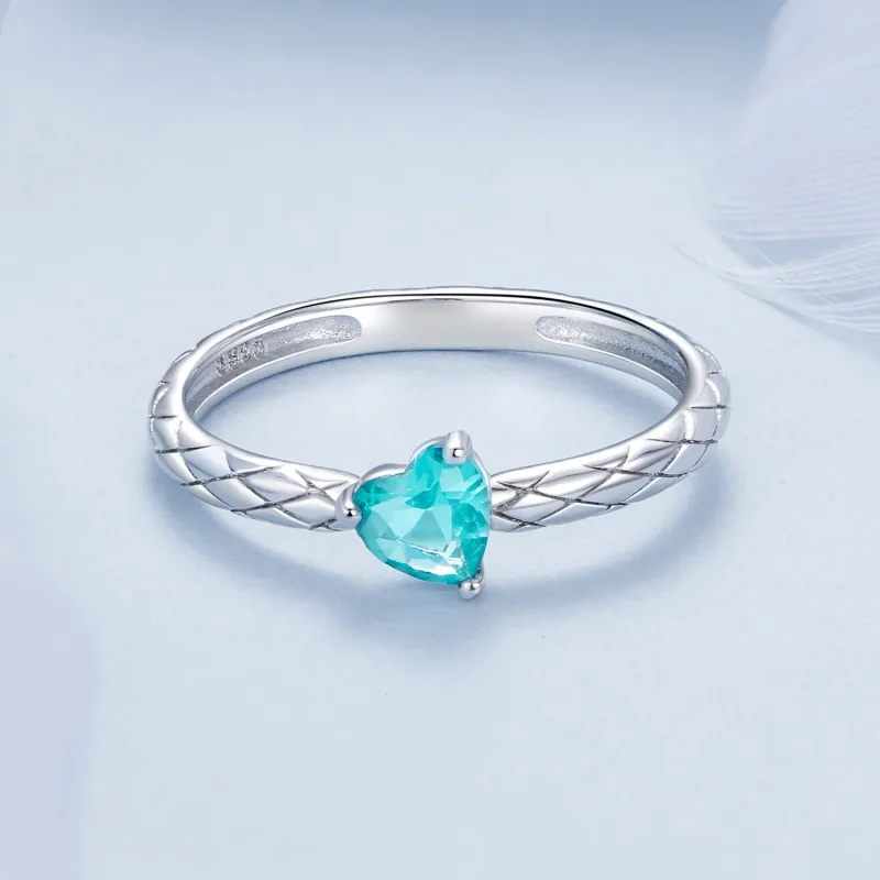 (bilde for) PANDORA Style Heart diamantmønsterring - BSR563 - Vis 3