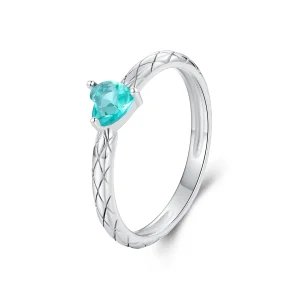 (bilde for) PANDORA Style Heart diamantmønsterring - BSR563