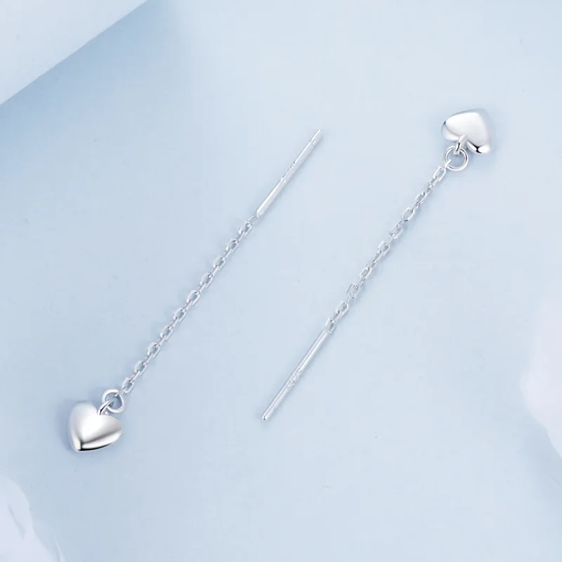 (bilde for) PANDORA Style Heart øredobber - BSE1006 - Vis 4