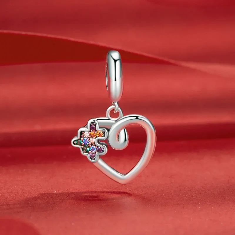 (bilde for) PANDORA Style Hjerte puslespill anheng - SCC2774 - Vis 2