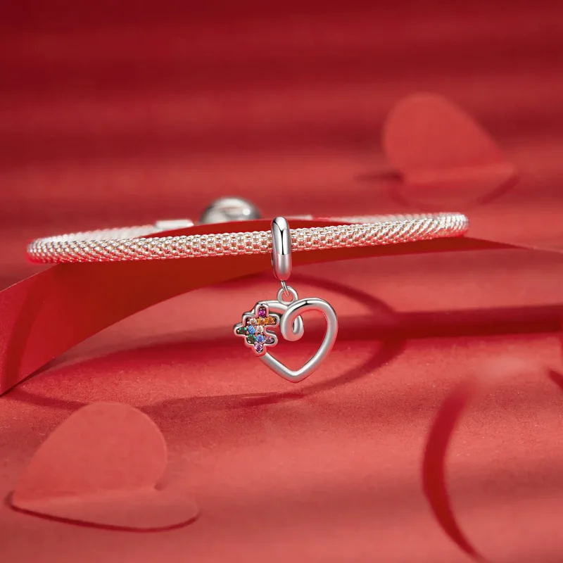 (bilde for) PANDORA Style Hjerte puslespill anheng - SCC2774 - Vis 3