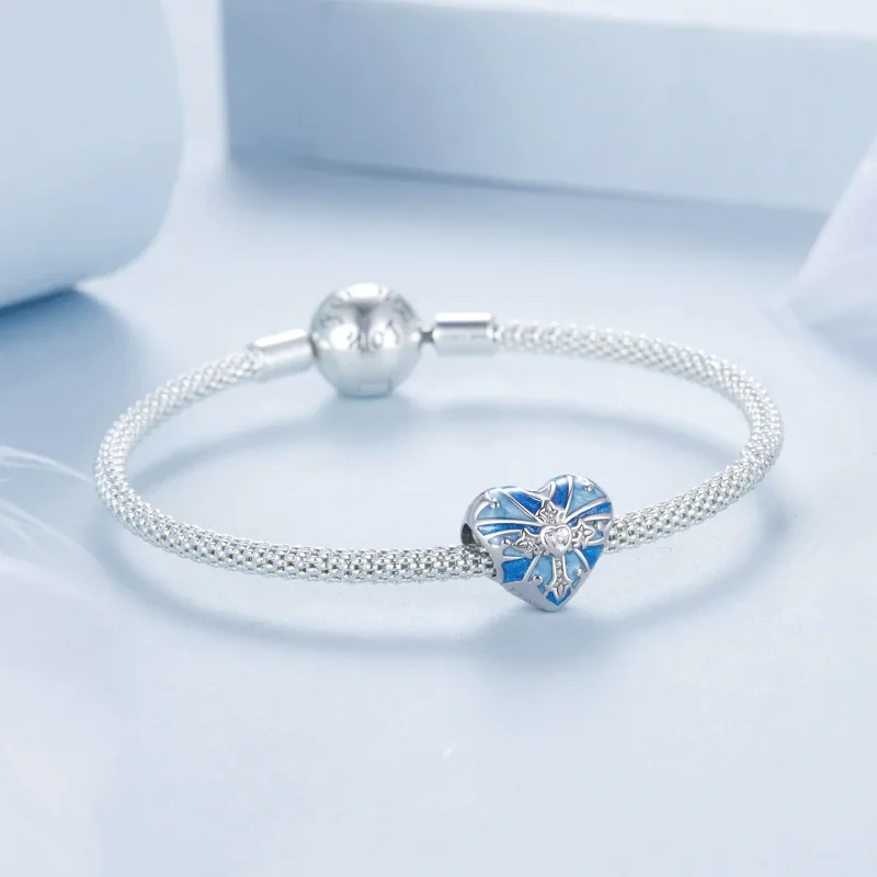 (bilde for) PANDORA Style Hjerteformet korssjarm - BSC1024 - Vis 5