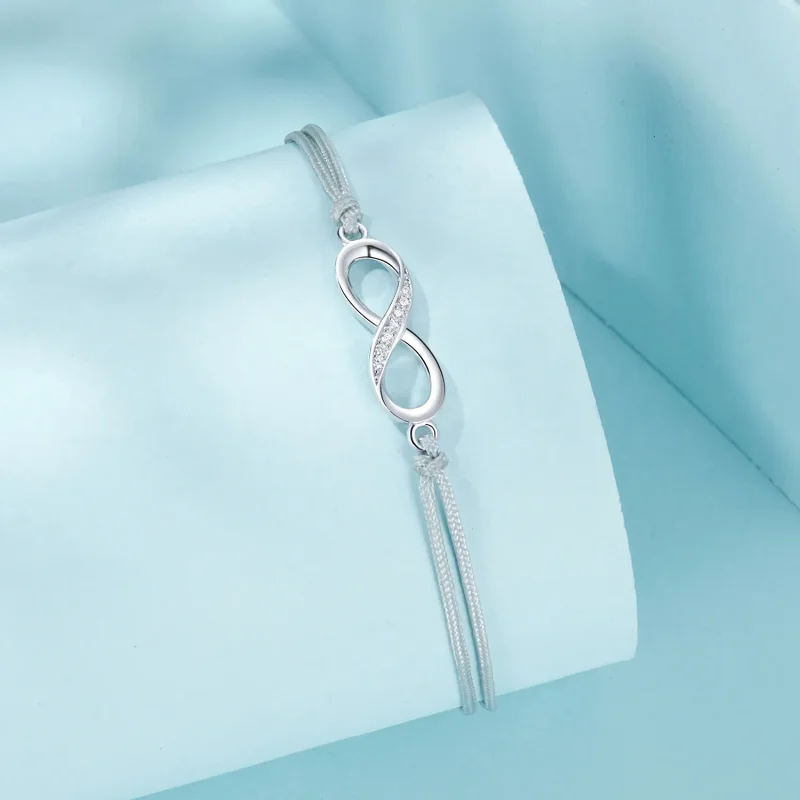 (bilde for) PANDORA Style Infinity-symbolarmbånd - SCB279 - Vis 2
