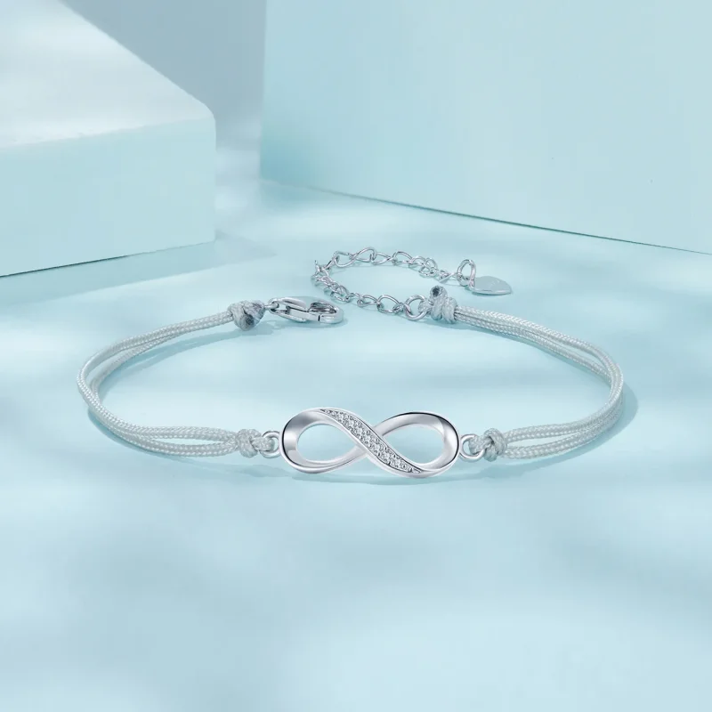 (bilde for) PANDORA Style Infinity-symbolarmbånd - SCB279 - Vis 3