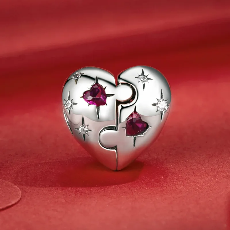 (bilde for) PANDORA Style Jigsaw hjerte sjarm - SCC2775 - Vis 2