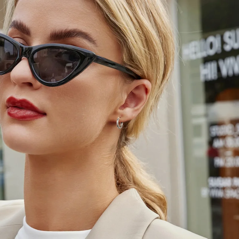 (bilde for) PANDORA Style Klassiske øredobber i sterling sølv - BSE1016 - Vis 8