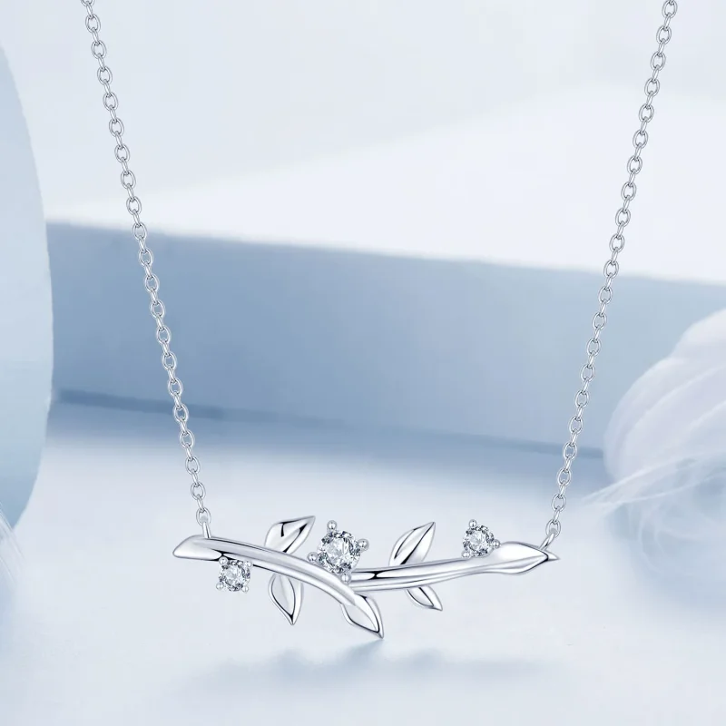 (bilde for) PANDORA Style Leaf Halskjede - BSN391 - Vis 3