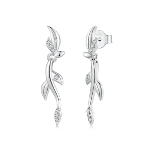 (bilde for) PANDORA Style Leaf øredobber - BSE1025