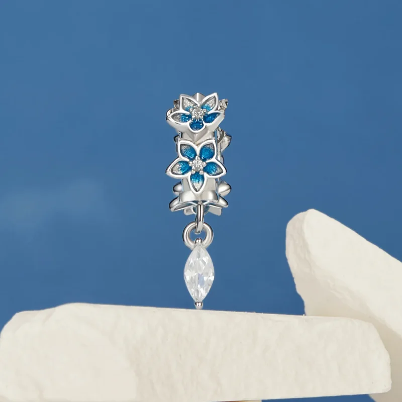 (bilde for) PANDORA Style Lite delphinium anheng - BSC1028 - Vis 2