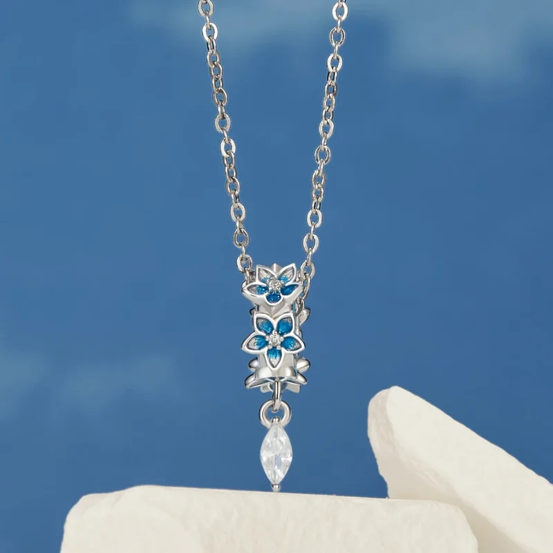 (bilde for) PANDORA Style Lite delphinium anheng - BSC1028 - Vis 3