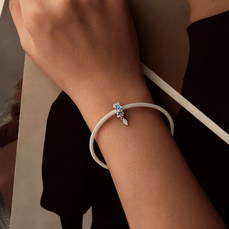 (bilde for) PANDORA Style Lite delphinium anheng - BSC1028 - Vis 6