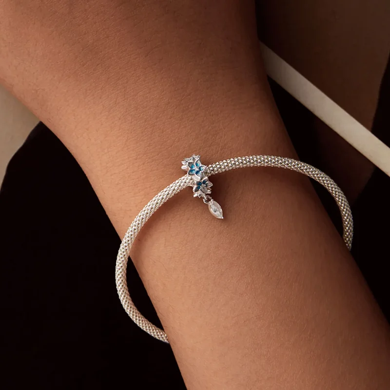 (bilde for) PANDORA Style Lite delphinium anheng - BSC1028 - Vis 7