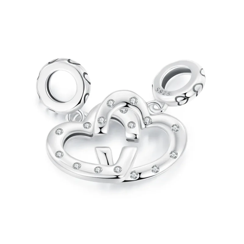 (bilde for) PANDORA Style Love dobbel spenne - SCC2773 - Vis 2