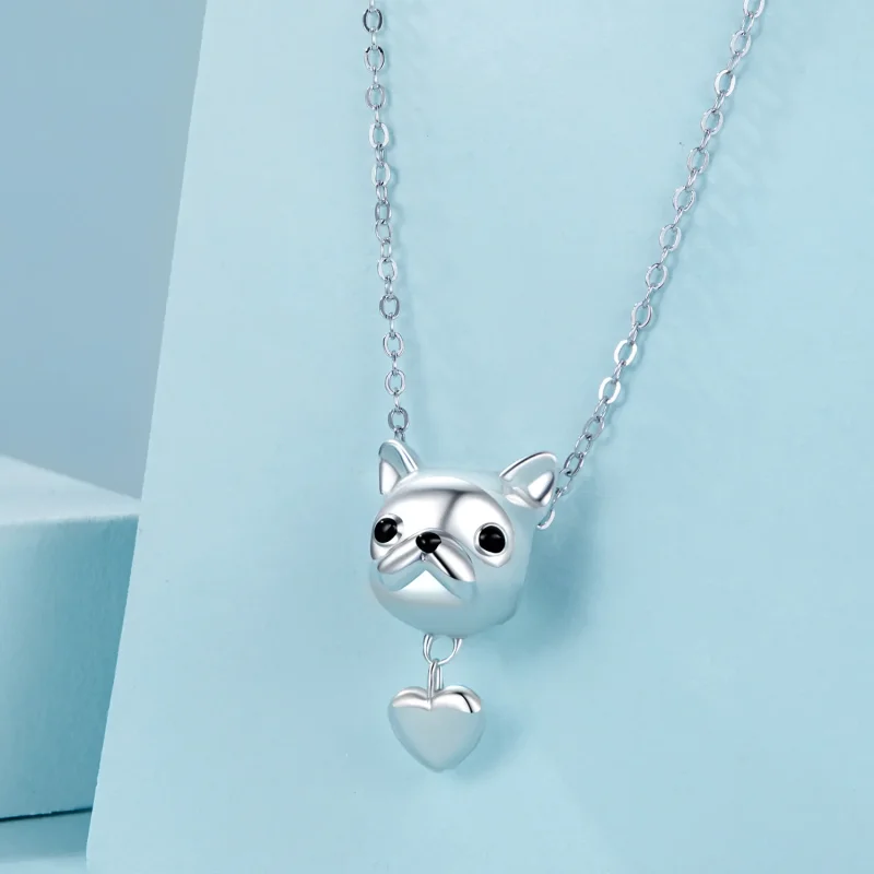 (bilde for) PANDORA Style Love French Bulldog Dangle - SCC2767 - Vis 3
