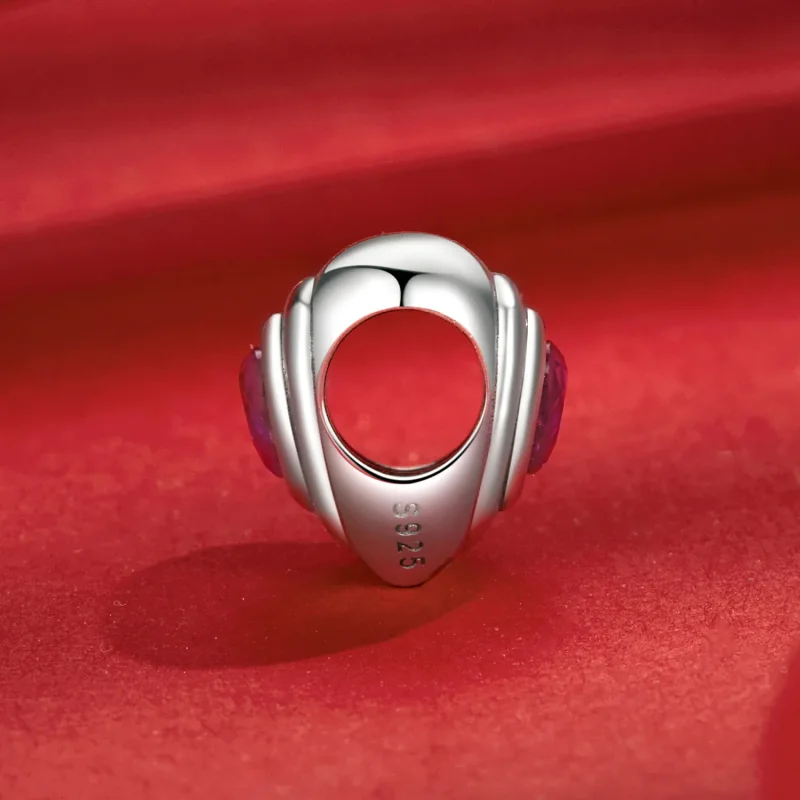 (bilde for) PANDORA Style Love Heart Klassisk Halo sjarm - SCC2776 - Vis 3
