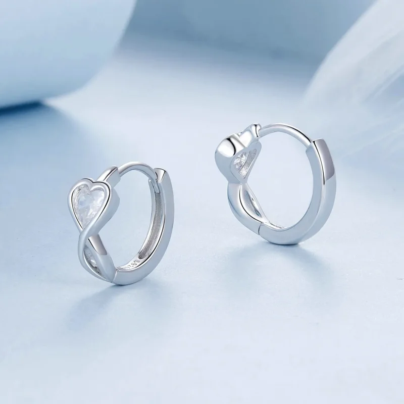 (bilde for) PANDORA Style Love Infinity øredobber - BSE1004 - Vis 3