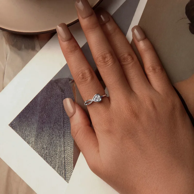 (bilde for) PANDORA Style Love Infinity Ring - BSR550 - Vis 4