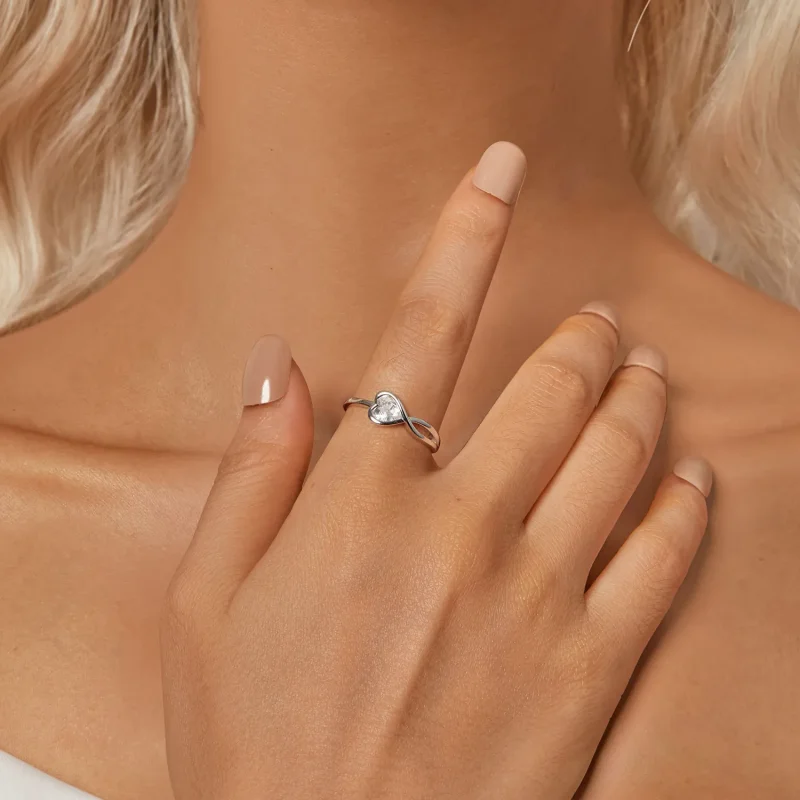 (bilde for) PANDORA Style Love Infinity Ring - BSR550 - Vis 6