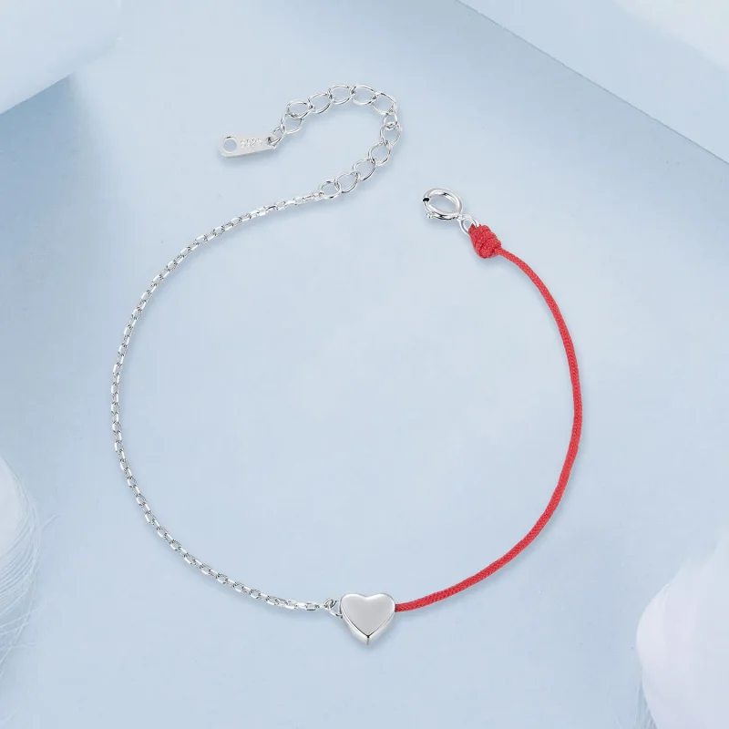 (bilde for) PANDORA Style Love rødt armbånd - BSB180 - Vis 3