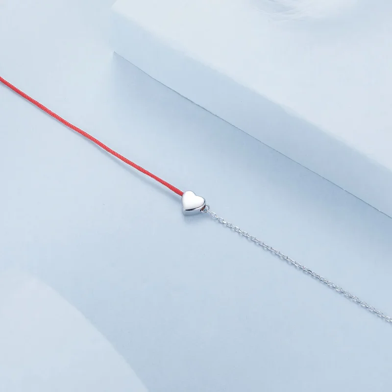 (bilde for) PANDORA Style Love rødt armbånd - BSB180 - Vis 4