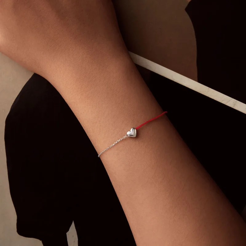 (bilde for) PANDORA Style Love rødt armbånd - BSB180 - Vis 5
