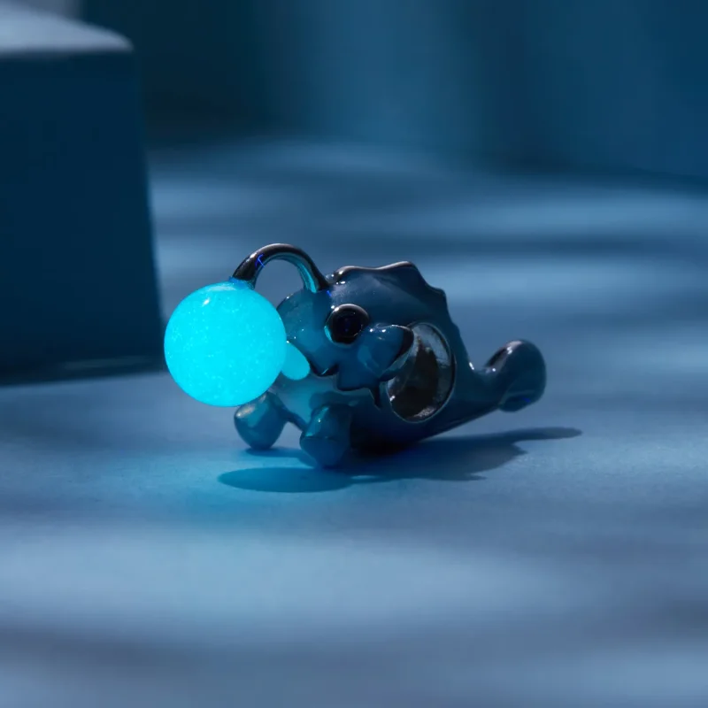 (bilde for) PANDORA Style Luminous Lantern Fish Charm - SCC2795 - Vis 4