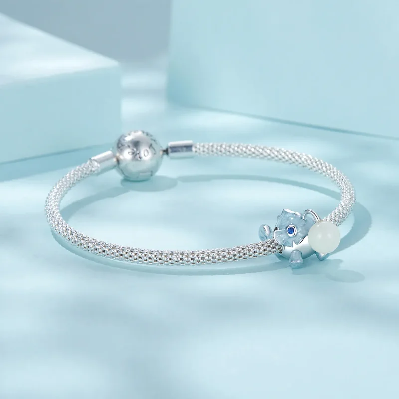 (bilde for) PANDORA Style Luminous Lantern Fish Charm - SCC2795 - Vis 6