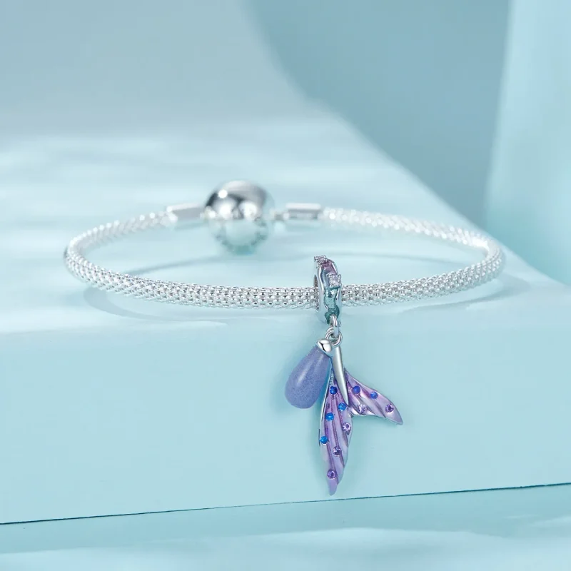 (bilde for) PANDORA Style Luminous Mermaid Pendel - SCC2800 - Vis 3