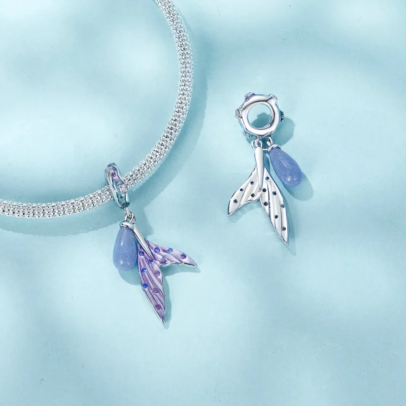 (bilde for) PANDORA Style Luminous Mermaid Pendel - SCC2800 - Vis 4